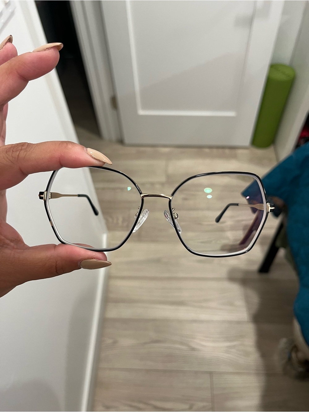 Black geometric TOM FORD frame **SEE PHOTOS**